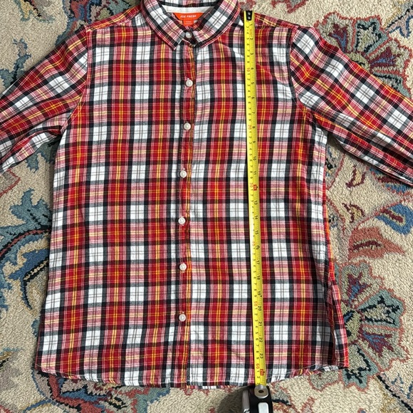 Joe Fresh Plaid Button Down - Picture 4 of 5